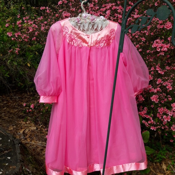 VTG"GOSSARD ARTEMIS" PEIGNOIR SET! MEDIUM - Picture 6 of 7